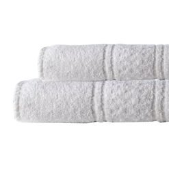 Juego Toalla y Toallon Seclar Blanco 400 Gramos