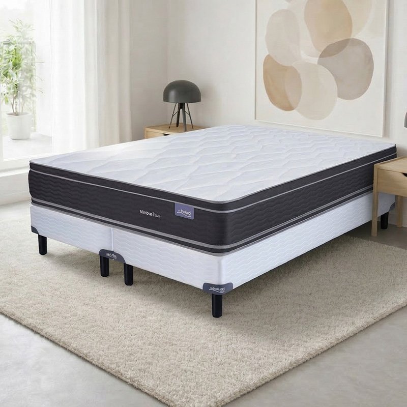Sommier y Colchón Nimbus Visco 160x027x200 Inducol 1 Sommier y Colchón Nimbus Visco 160x027x200 Inducol