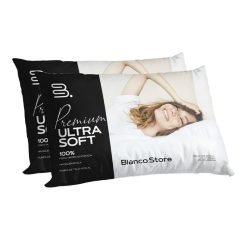 Combo 2 Almohadas Ultra Soft Premium Hotelera BS - 80x50