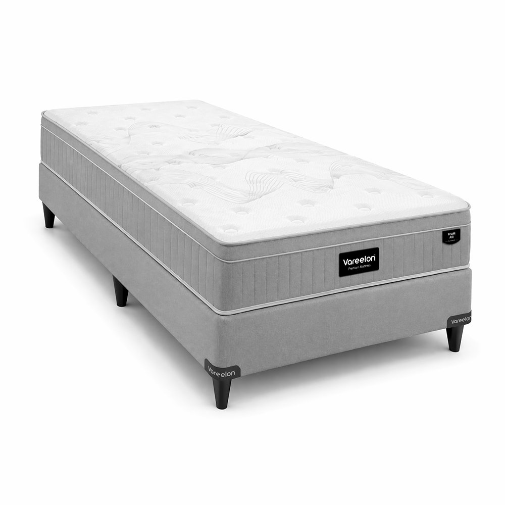 Sommier Y Colchon Vareelon Foam Air - 1 1/2 Plaza 190 x 90 1 Sommier Y Colchon Vareelon Foam Air - 1 1/2 Plaza 190 x 90